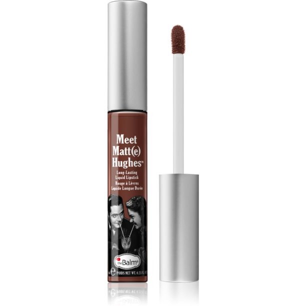 theBalm Meet Matt(e) Hughes Long Lasting Liquid Lipstick дълготрайно течно червило цвят Trustworthy 7.4 мл.