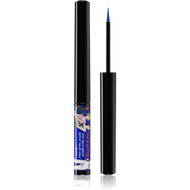 theBalm Schwing® Liquid Eyeliner течни очни линии цвят BLUE 1.7 мл.