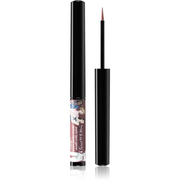 theBalm Schwing® Liquid Eyeliner течни очни линии цвят Purple 1.7 мл.