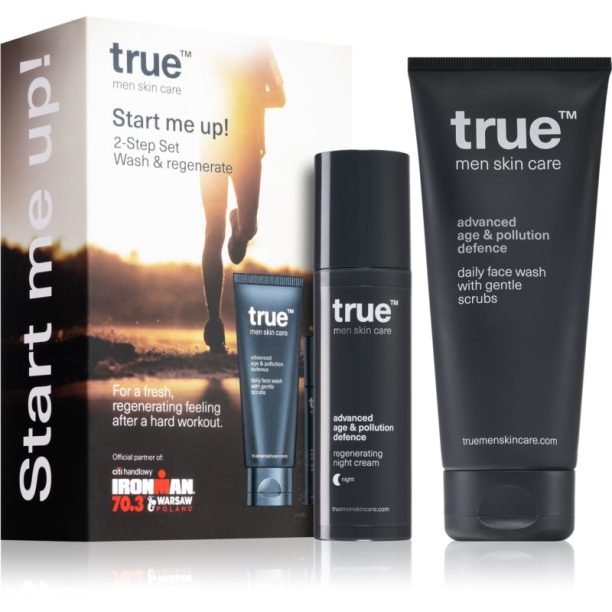 true men skin care Start Me Up! комплект за грижа за лице  (за мъже)