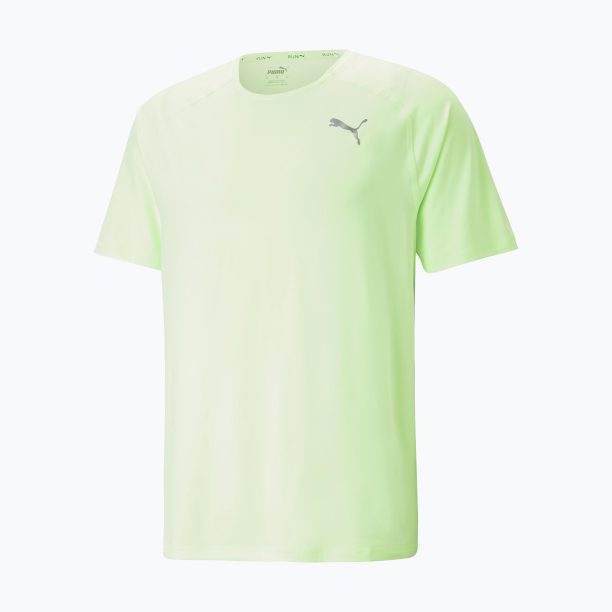 Мъжка тениска за бягане PUMA Run Cloudspun green 523269 34