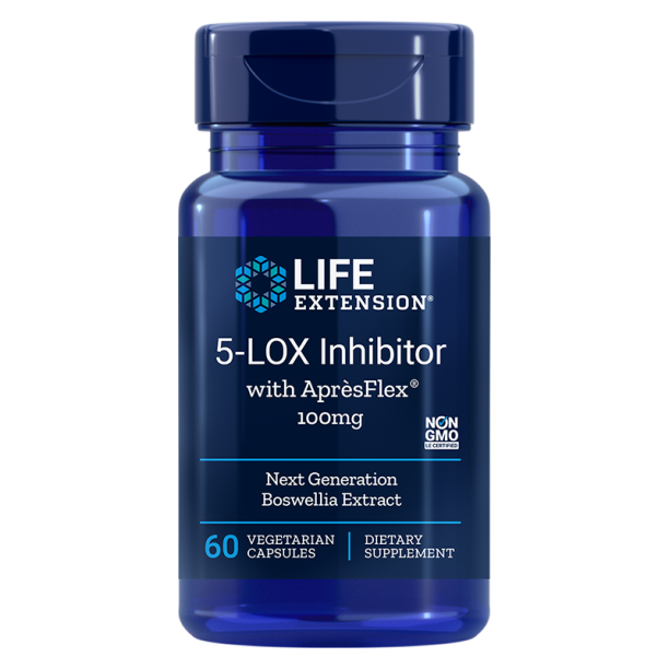 5-LOX Inhibitor with AprèsFlex®/ В подкрепа на ставите 100 mg х 60 капсули Life Extension на ниска цена