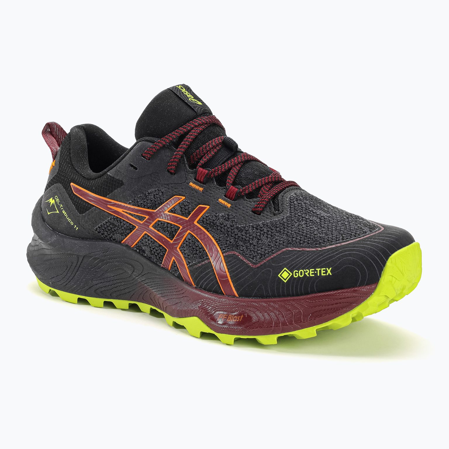 ASICS Gel-Trabuco 11 GTX мъжки обувки за бягане черно/антично червено