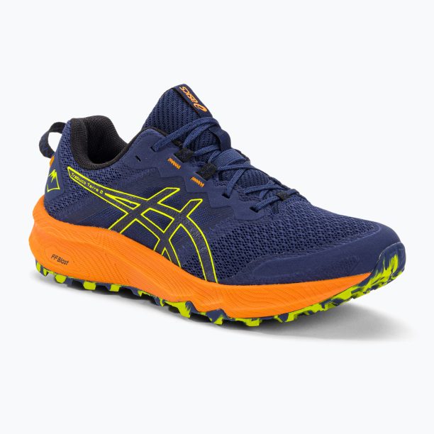 ASICS Trabuco Terra 2 deep ocean/neon lime мъжки обувки за бягане