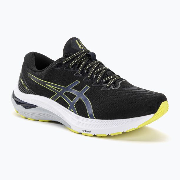 ASICS мъжки обувки за бягане Gt-2000 11 black/glow yellow