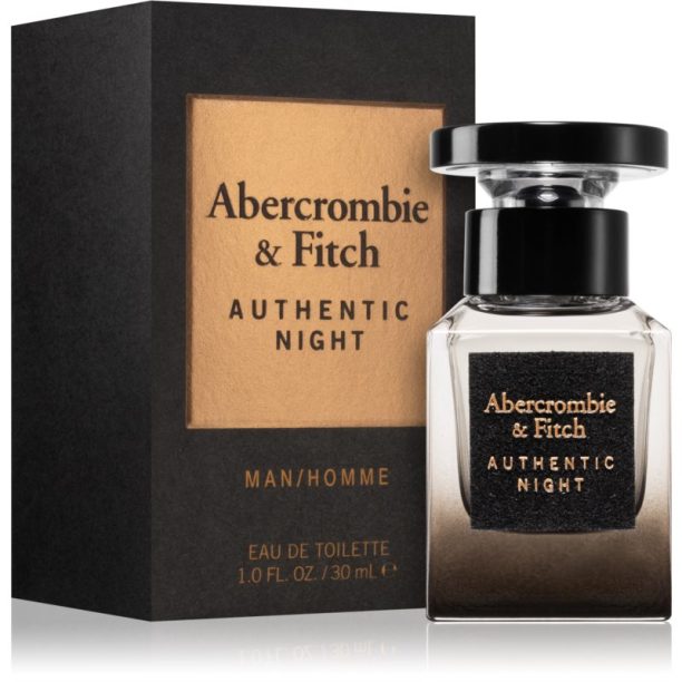 Abercrombie & Fitch Authentic Night Men тоалетна вода за мъже 30 мл. на ниска цена