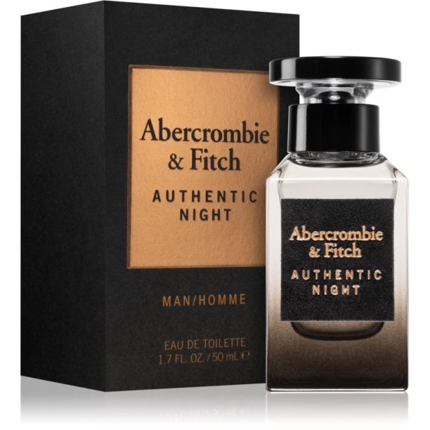 Abercrombie & Fitch Authentic Night Men тоалетна вода за мъже 50 мл. на ниска цена