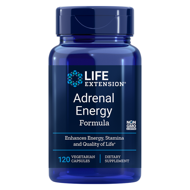 Adrenal Energy Formula/ При стрес и безпокойство х 120 капсули Life Extension на ниска цена