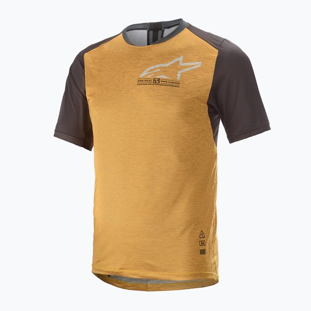 Alpinestars мъжка колоездачна фланелка Alps 6.0 V2 SS Jersey yellow 1763821/4010