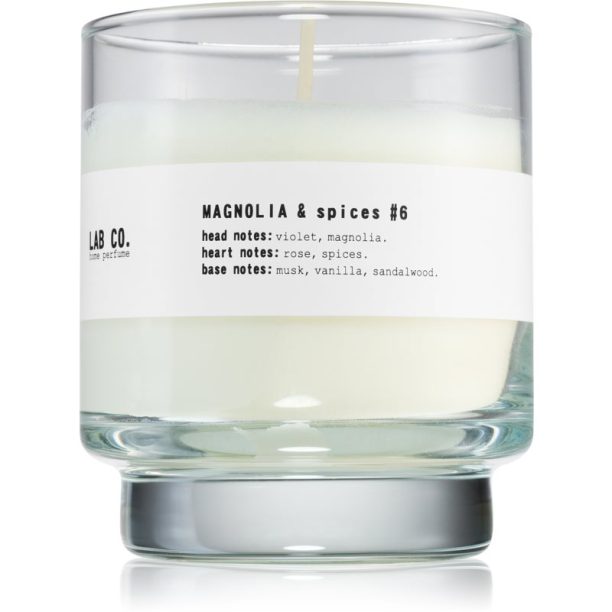 Ambientair Lab Co. Magnolia & Spices ароматна свещ 200 гр.