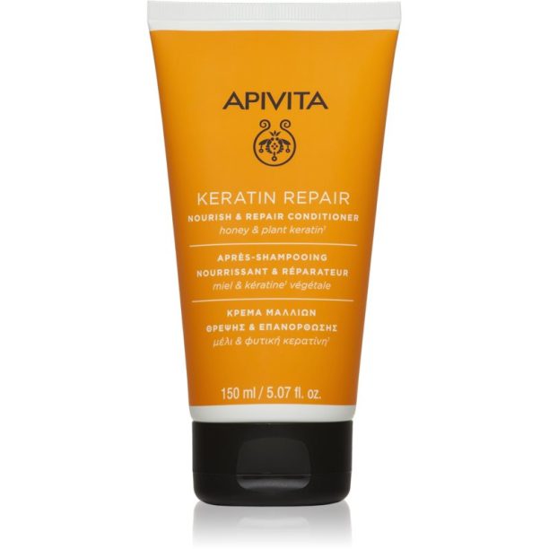 Apivita Keratin Repair кератинов възстановяващ балсам за суха и увредена коса 150 мл. на ниска цена