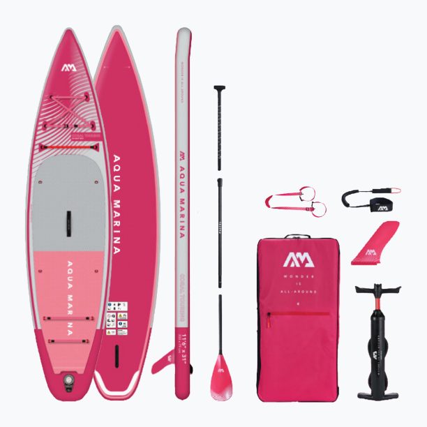 Aqua Marina Coral 11'6" розова SUP дъска BT-23CTPR