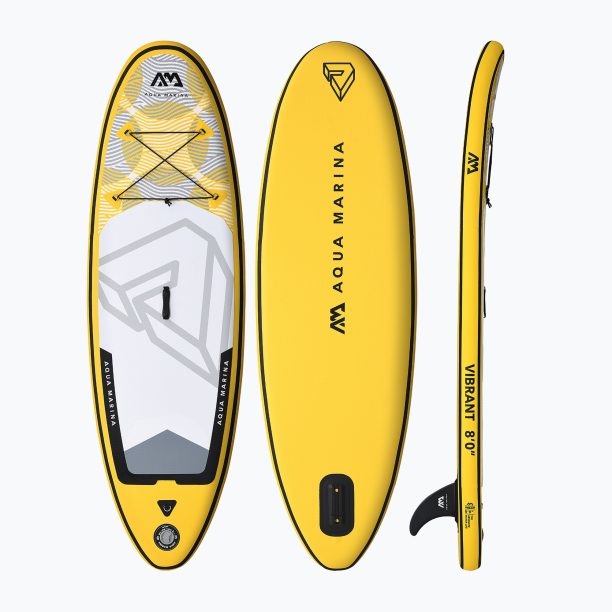 Aqua Marina Vibrant Youth 8'0" жълта SUP дъска BT-19VIP