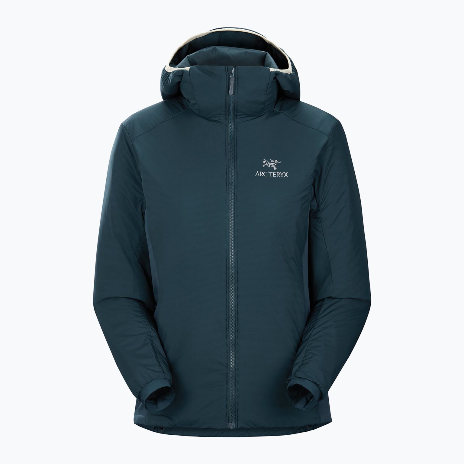 Arc'teryx Atom Hoody дамско пухено яке тъмно синьо 30090