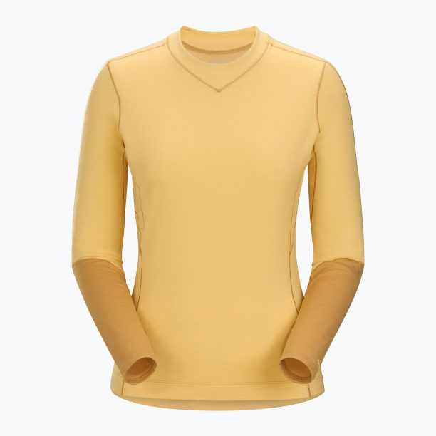 Arc'teryx дамска термална тениска Rho Wool LS Crew yellow 29961