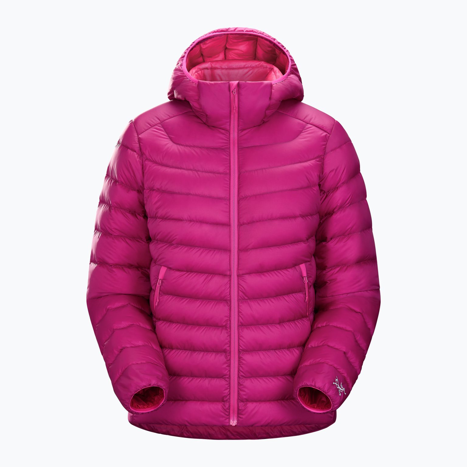 Arc'teryx дамско пухено яке Cerium Hoody burgundy 29625