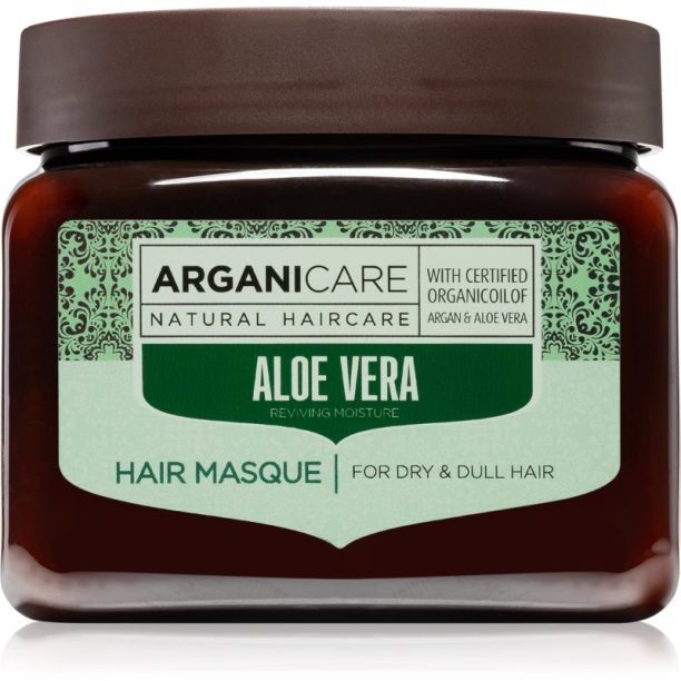 Arganicare Aloe vera Hair Masque хидратираща в дълбочина маска За коса 500 мл.