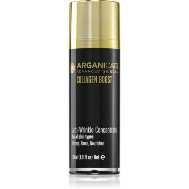 Arganicare Collagen Boost Anti-Wrinkle Concentrate концентрат против бръчки за младежки вид 30 мл.