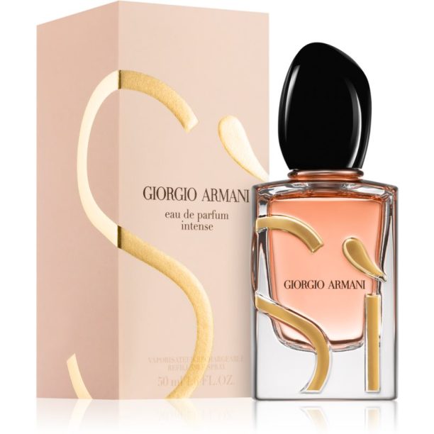 Armani Sì Intense парфюмна вода сменяема за жени 50 мл. на ниска цена