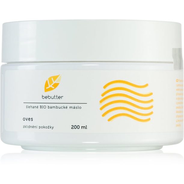 Aromatica Tradice z přírody Bebutter whipped organic shea butter oats масло от шеа за успокояване на кожата 200 мл.