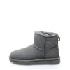 Къси велурени ботуши  Classic Mini II - Сив UGG