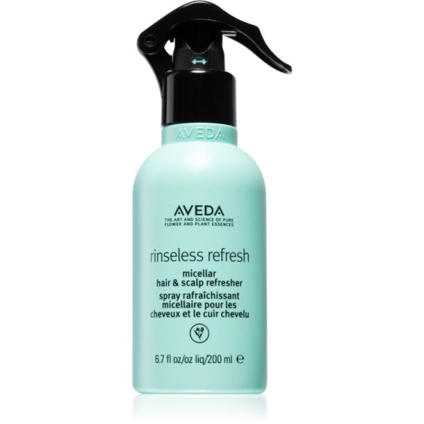 Aveda Rinseless Refresh Micellar Hair & Scalp Refresher почистваща мицеларна вода за коса и скалп 200 мл. на ниска цена