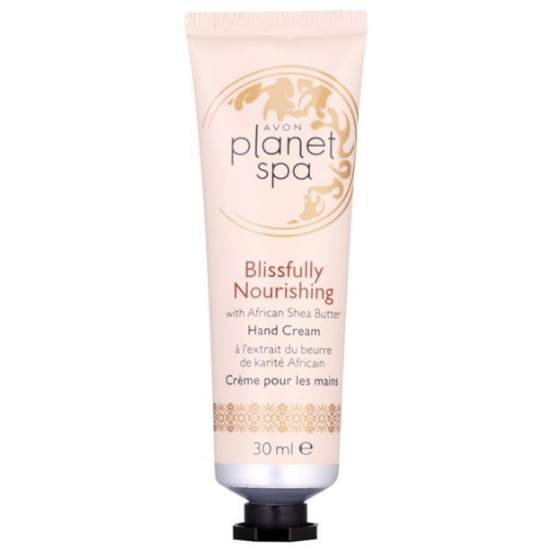 Avon Planet Spa Blissfully Nourishing крем за ръце  с масло от шеа 30 мл.