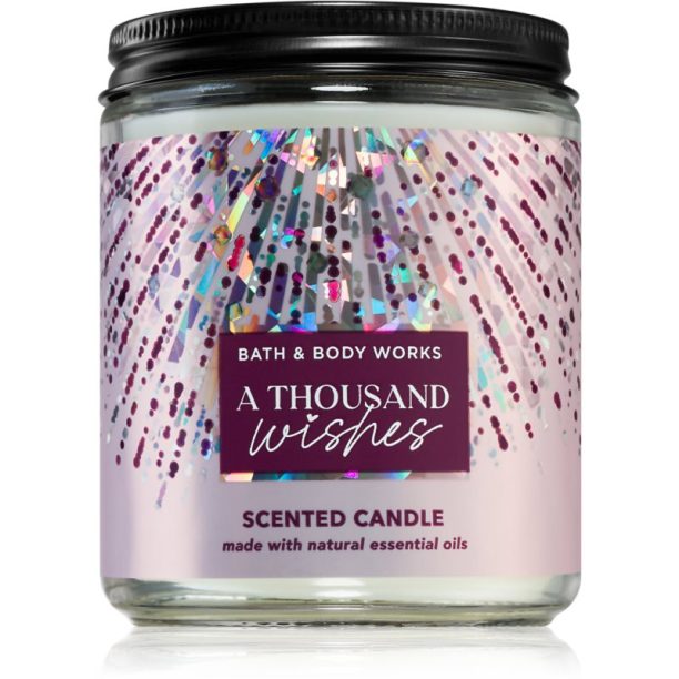 Bath & Body Works A Thousand Wishes ароматна свещ 198 гр.