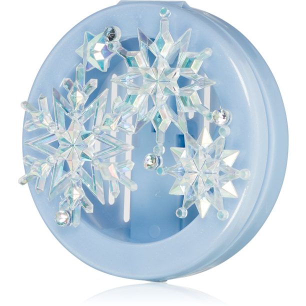 Bath & Body Works Iridiscent Snowflakes поставка за ароматизатор за автомобил с клипс 1 бр.