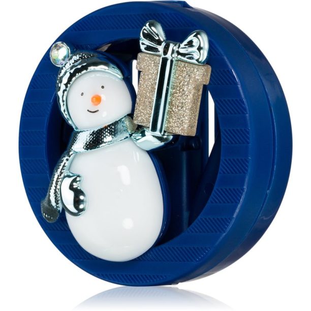 Bath & Body Works Snowman With Gift поставка за ароматизатор за автомобил с клипс 1 бр.