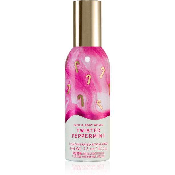 Bath & Body Works Twisted Peppermint cпрей за дома 42