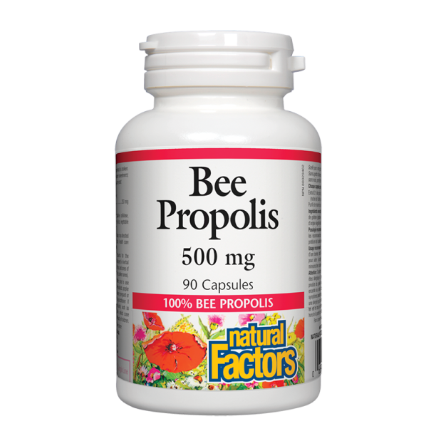 Bee Propolis / Прополис 500 mg х 90 капсули Natural Factors на ниска цена