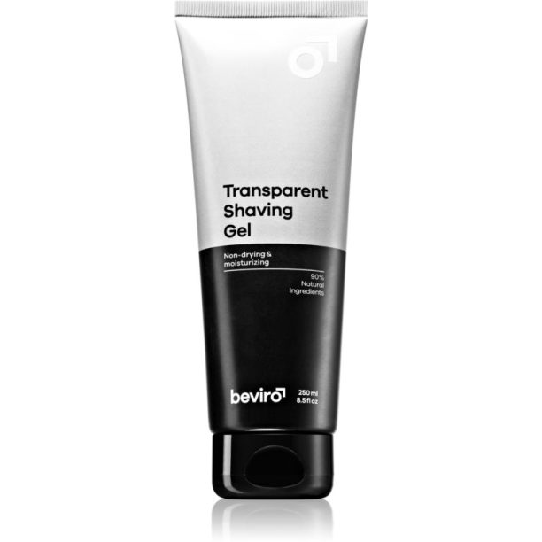 Beviro Transparent Shaving Gel гел за бръснене  за мъже 250 мл. на ниска цена