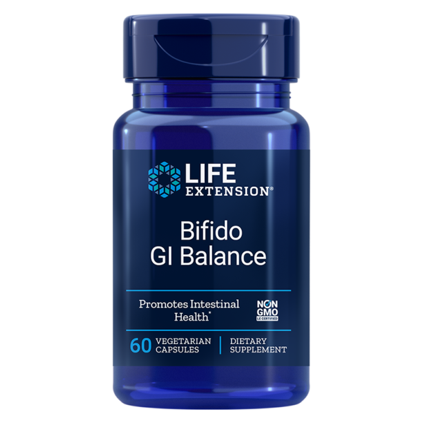 Bifido GI Balance/ Пробиотик за добро храносмилане 25 mg х 60 капсули Life Extension на ниска цена