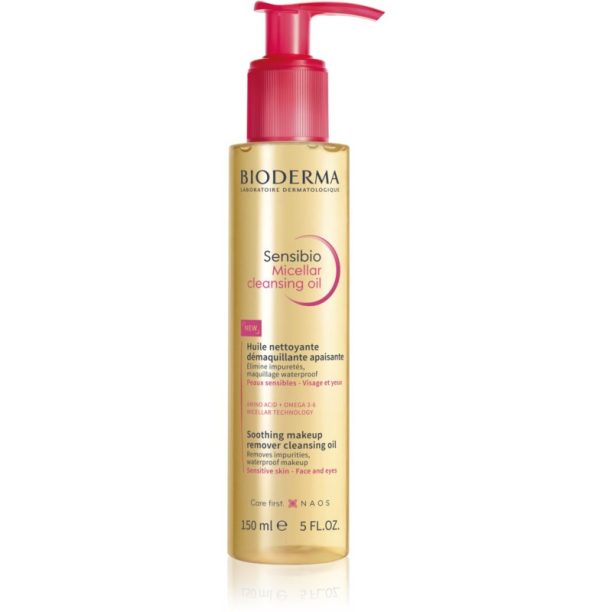 Bioderma Sensibio Micellar cleansing oil почистващо и премахващо грима масло 150 мл.