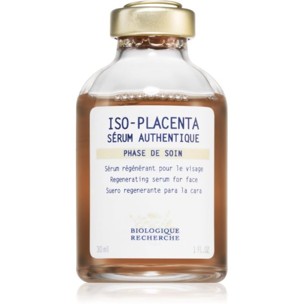 Biologique Recherche ISO-PLACENTA Sérum Authentique коригираща възстановяваща грижа против несъвършенства по кожата и белези от акне 30 мл.