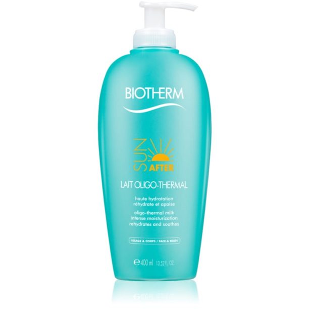 Biotherm After Sun Oligo - Thermal мляко след загар за лице и тяло за жени 400 мл.