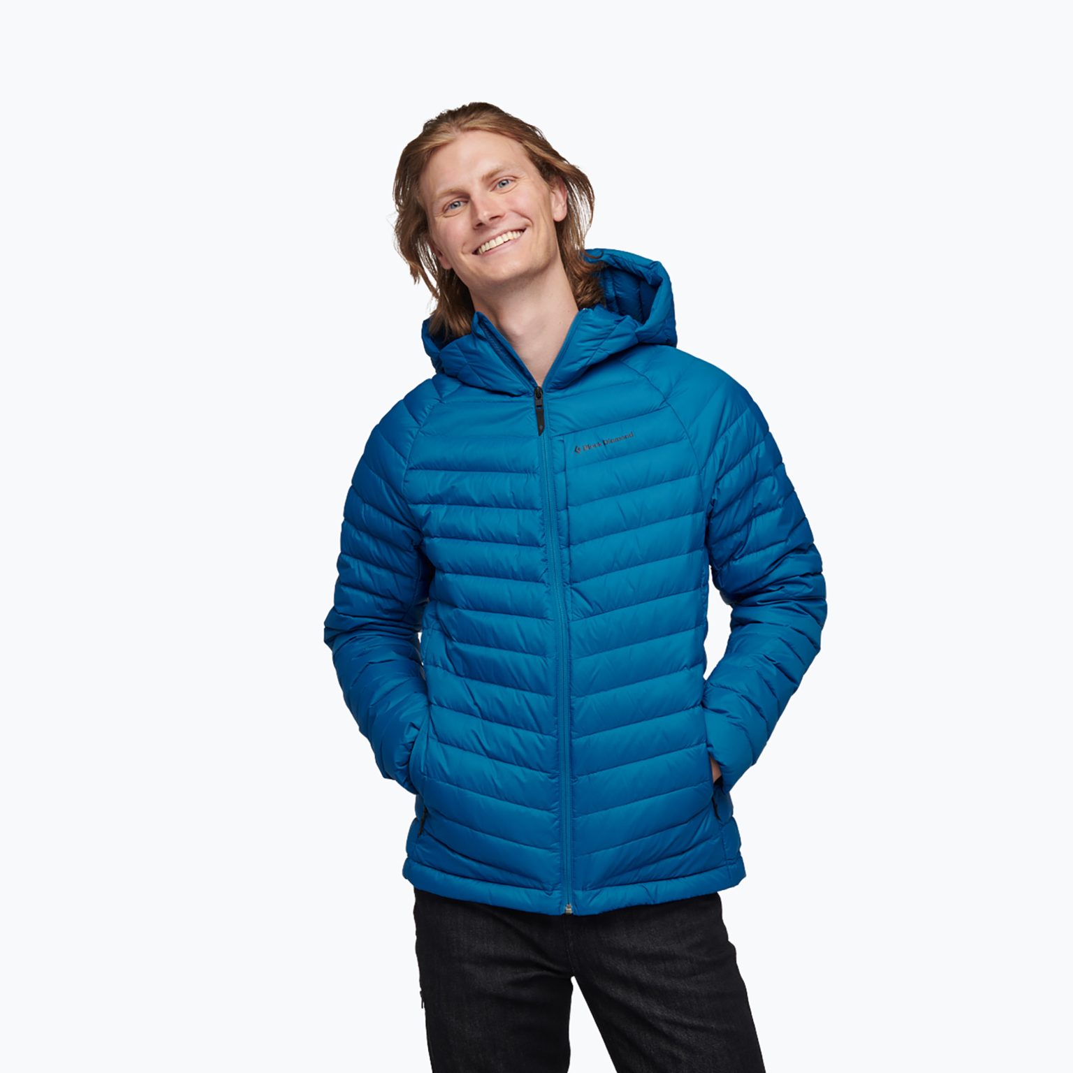 Black Diamond Access Down Hoody kingfisher яке за мъже