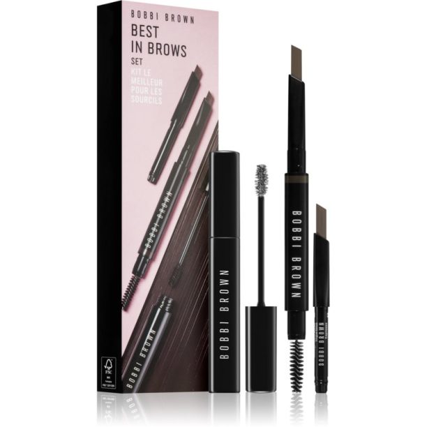 Bobbi Brown Best In Brows Set подаръчен комплект цвят Espresso 3 бр. на ниска цена