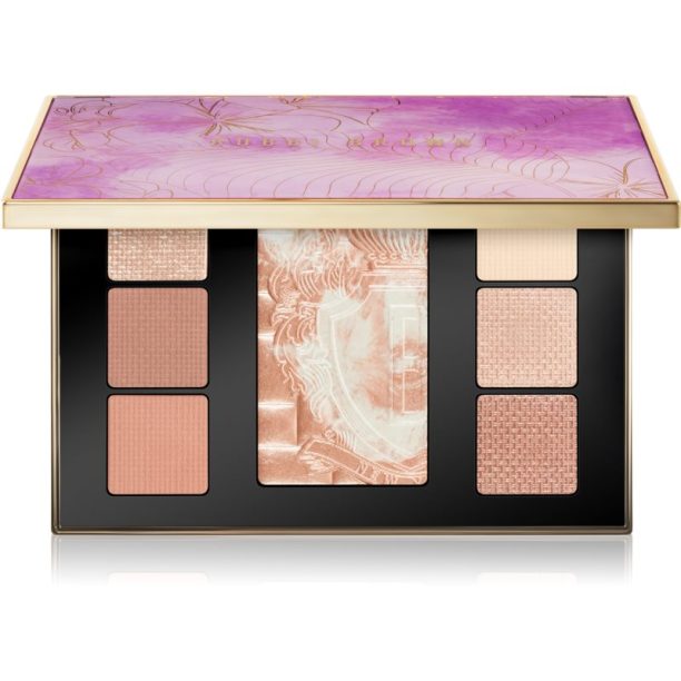 Bobbi Brown Luxe Eye & Glow Palette палитра със сенки за очи и озарители цвят Cool Glow 175 гр. на ниска цена