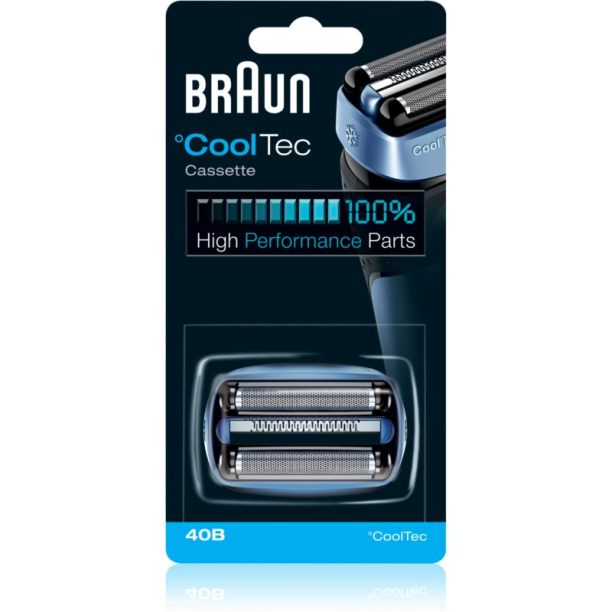 Braun Cassette 40B CoolTec резервни ножчета за електрическа машинка 1 бр.