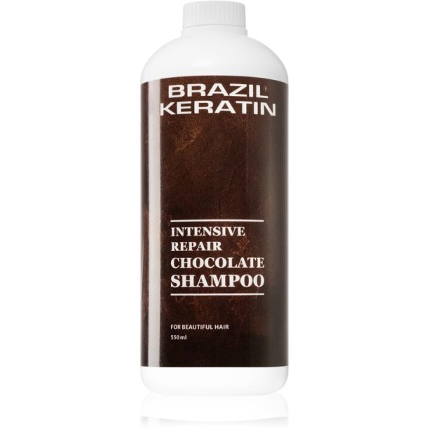 Brazil Keratin Chocolate Intensive Repair Shampoo шампоан за увредена коса 550 мл.