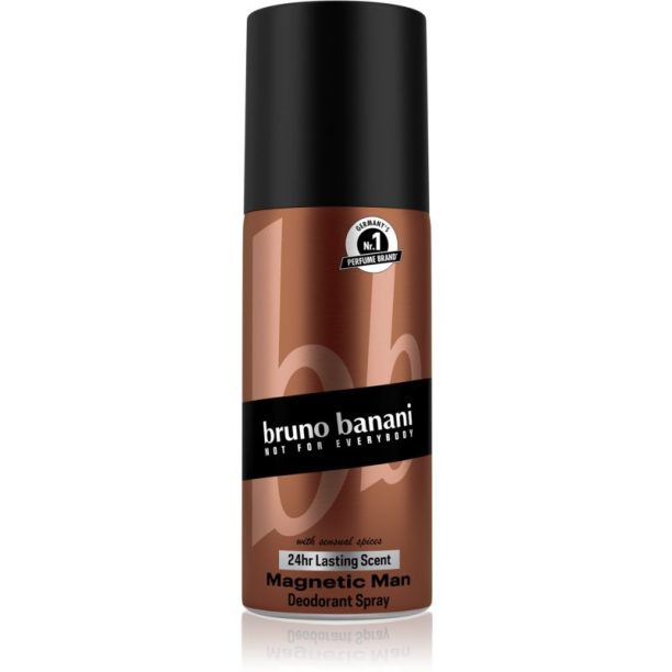 Bruno Banani Magnetic Man дезодорант в спрей 24 часа за мъже 150 мл. на ниска цена