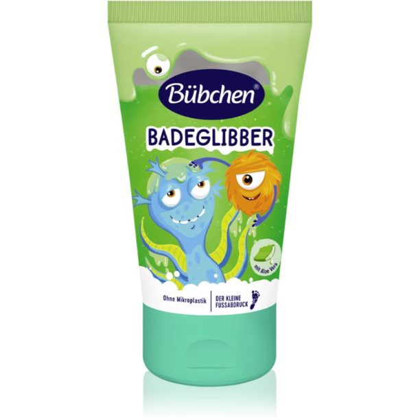 Bübchen Kids Bath Slime Green цветна слуз за вана 3 y+ 130 мл.