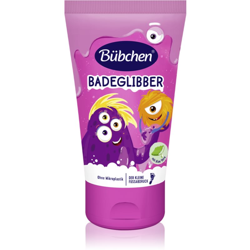 Bübchen Kids Bath Slime Pink цветна слуз за вана 3 y+ 130 мл.