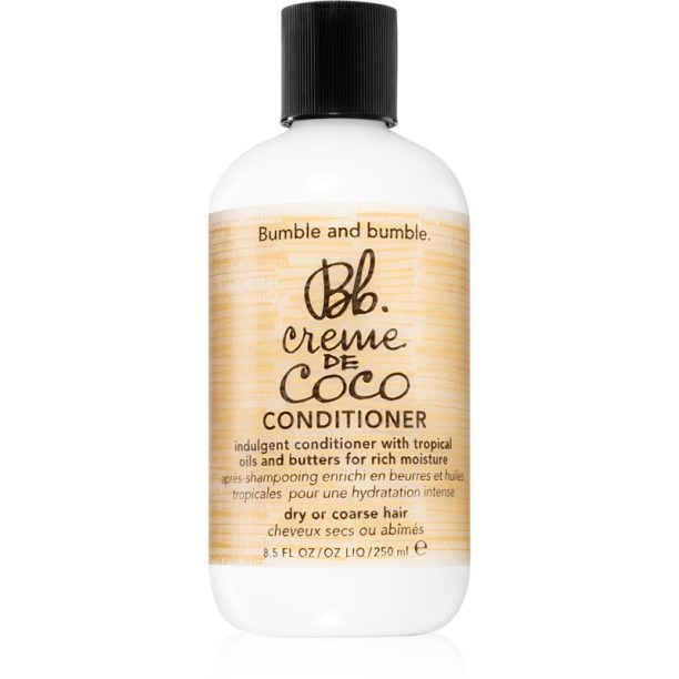 Bumble and bumble Creme De Coco Conditioner балсам за изглаждане и укротяване на хвърчаща и непокорна коса 250 мл. на ниска цена