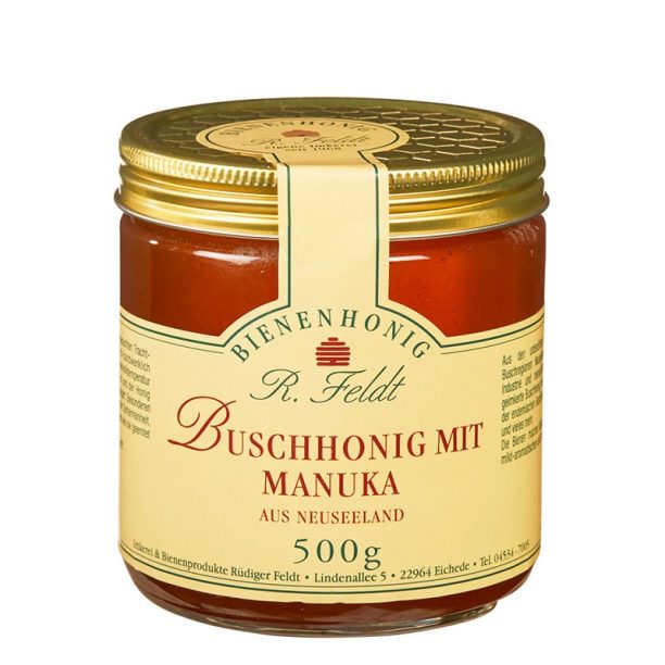 Buschhonig mit 40% Manuka Neuseeland - Мед от храстовидни растения с 40% Манука (от Нова Зеландия)