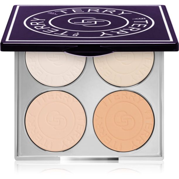 By Terry Hyaluronic Hydra-Powder Palette палитра за лице с хиалуронова киселина цвят Fair to Medium 10 гр.