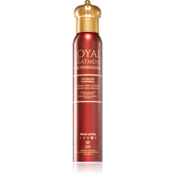 CHI Royal Treatment Ultimate Control лак за коса за обем и блясък 284 гр.