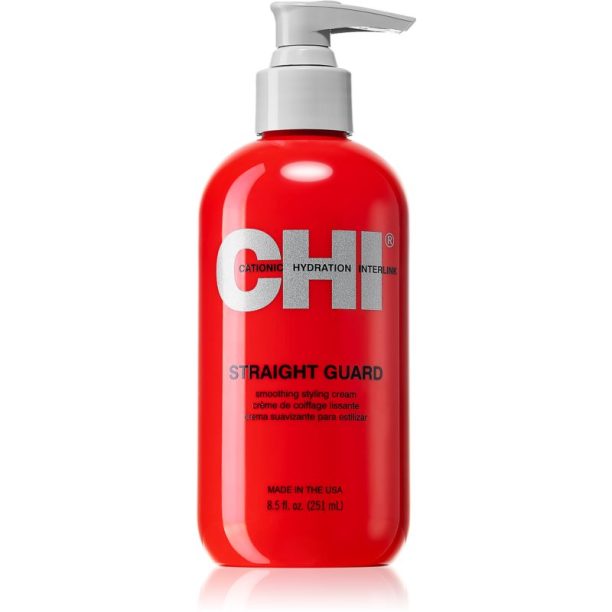 CHI Straight Guard изглаждащ крем За коса 251 мл.